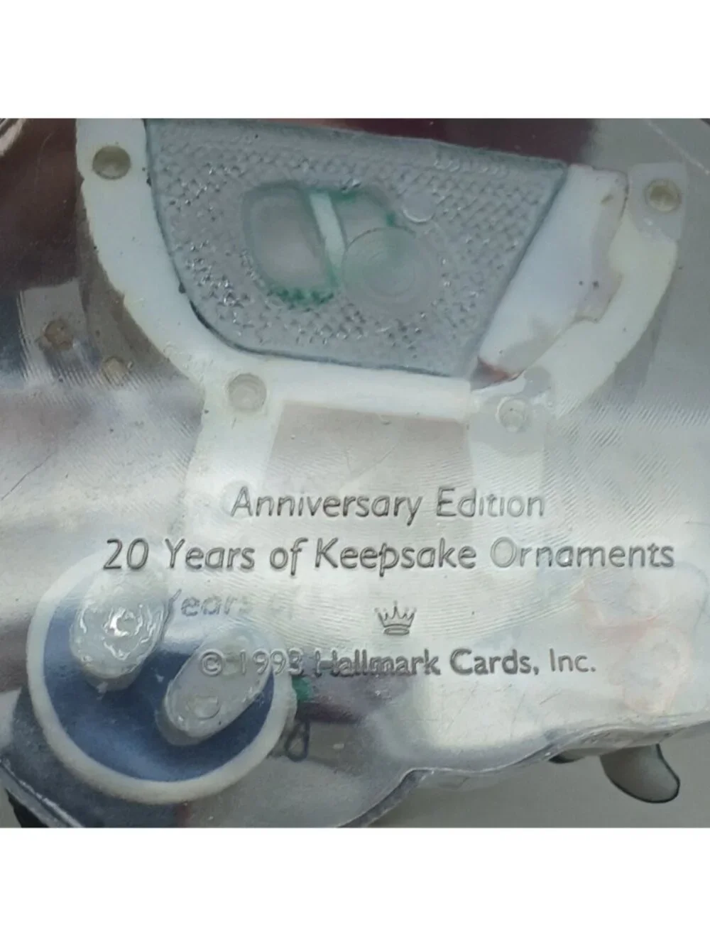 Hallmark  Ornament Frosty Friends 1993 Anniversary Ed Igloo Penguin Puppy #D-9